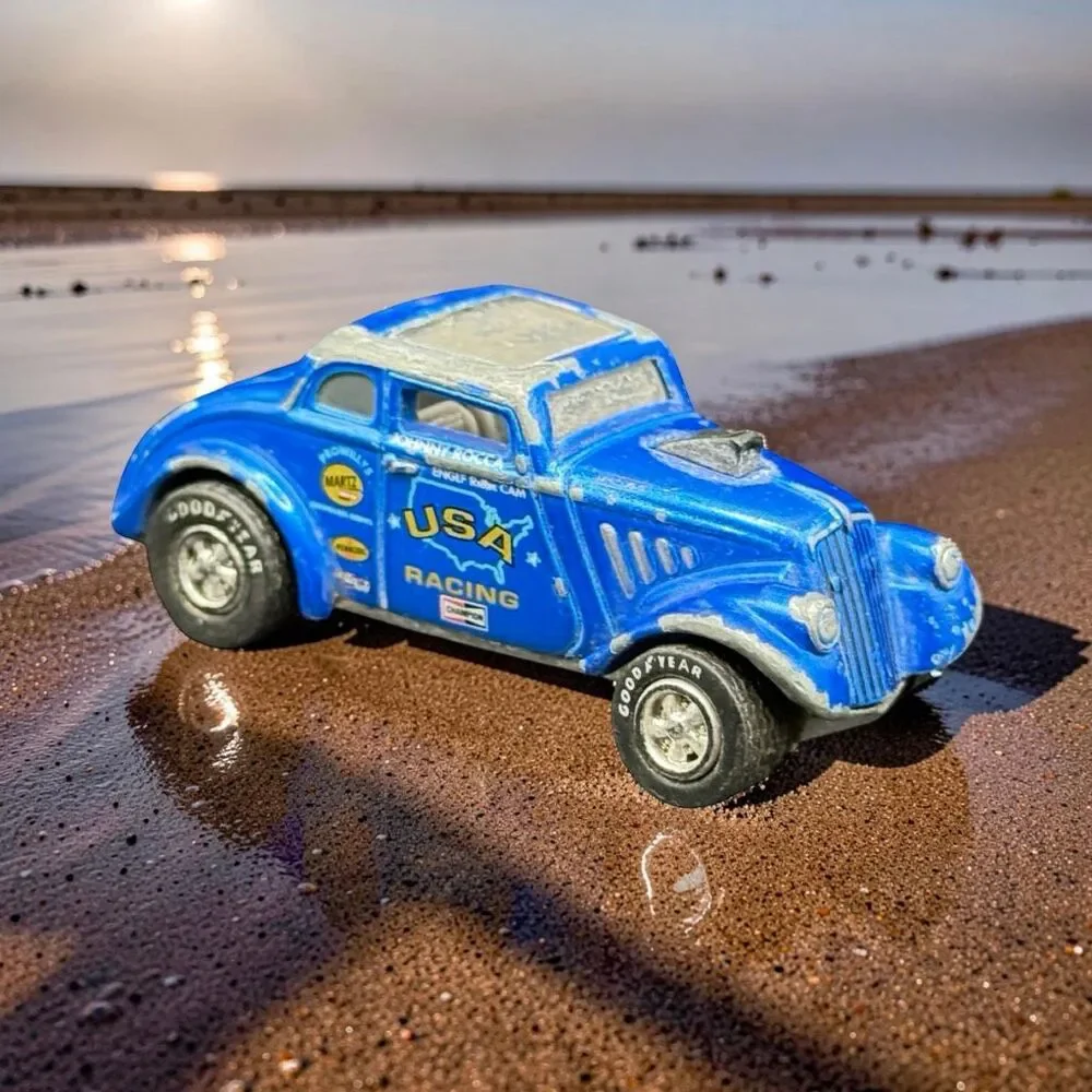 1998 Johnny Lightning Classic Gold #30 1933 Willy's Gasser USA Racing Die Cast